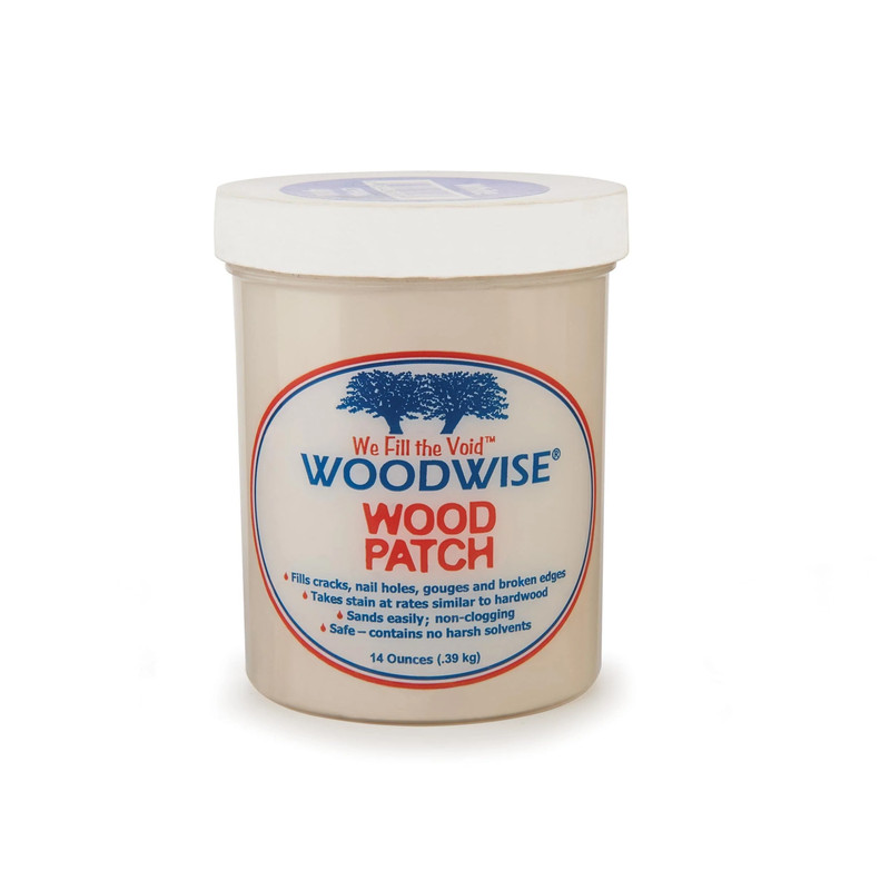 Wood Patch Wood Filler - 14 oz - Color:White